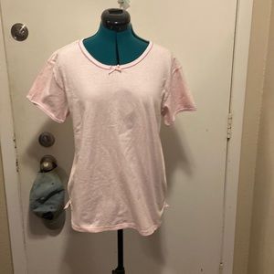 Fruit of The Loom Sleepwear Pink Shirt L/G